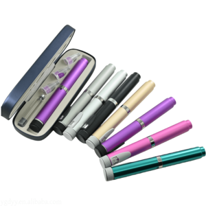 Pluma de Inyección Reutilizable de Metal V2 de <span class=keywords><strong>Precio</strong></span> de Fábrica YGD, Pluma de Péptidos V2 de 60 UI con Cartucho de 3 ml, Admite Personalización - Product Image 5