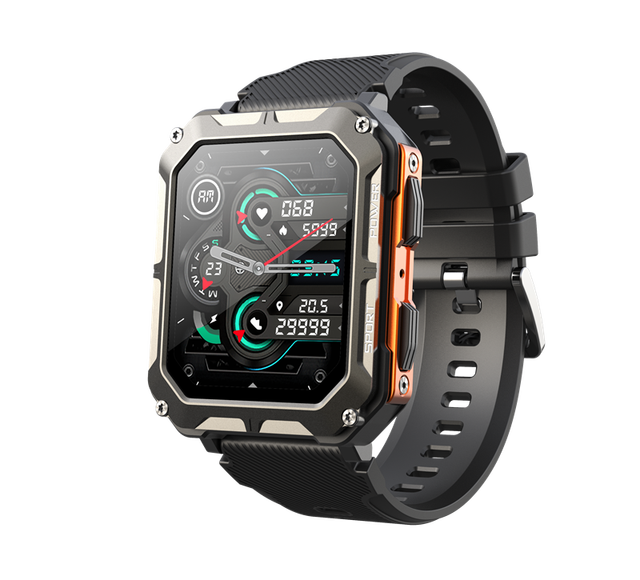 IP68 Waterproof Smart Watch for Men Large Memory 128M Heart Rate Trend Outdoor Sports Phone Smartwatch
