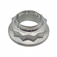 Carbon Steel Hex Nut Fastener with Zinc Plated Finish for Automobile Use