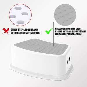 Taburete Antideslizante Apilable de Plástico para Niños, Bebés y Niños Pequeños, para Cocina, Baño, Inodoro, Taburete Bajo para el Aprendizaje del Uso del Inodoro - Product Image 5