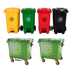 Sfuso all'aperto luogo pubblico rifiuti sanitari pattumiera Tacho De Basura Con Ruedas Contenedores De Basura Venta - Product Image 6