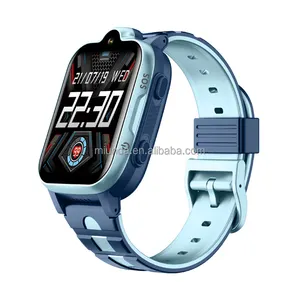 Jam tangan pintar wifi dengan sim GPS 4G, jam tangan pintar/pelacak layar sentuh Video SOS HD jam alarm kamera/hadiah Cerdas olahraga