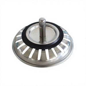 WaiiHO 026 Juego de 2 Coladores y Escurridores de Acero Inoxidable para Fregadero de Cocina - Product Image 1