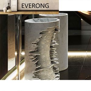 Italia <span class=keywords><strong>Antonio</strong></span> Lupi Introverso Lavabo de baño independiente de mármol para Villa Hotel - Product Image 1
