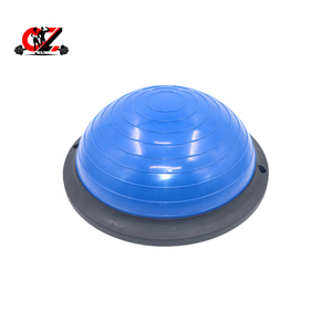 ลูกบอลทรงครึ่งวงกลม CZFIT PVC สำหรับฝึกสมดุล ใช้ได้ทั้งที่บ้านและยิมเชิงพาณิชย์ ขนาด 58 ซม. ดีไซน์ฐานกันลื่น รับน้ำหนักได้ 300 กก. - Product Image 2