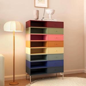 Mueble y mueble para dormitorio y sala de estar estilo crema de <span class=keywords><strong>ocho</strong></span> cajones - Product Image 1