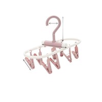 Séchoir à chaussettes multifonctionnel à pinces multiples, séchoir à vêtements pour bébés, séchoir à chaussettes coupe-vent