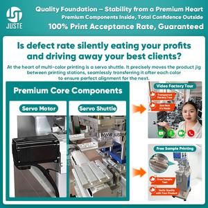Machine <span class=keywords><strong>de</strong></span> tampographie 2 couleurs entièrement électrique 200X200 150*300 MM Surface Pad Printer With Supplies Materials Spare Controller - Product Image 3