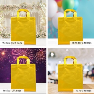 Custom Eco-Friendly Disposable <b>Biodegradable</b> Recyclable Kraft <b>Paper</b> Bag Flat Handles Offset Printing for Bakery Dessert Cookies - Product Image 4