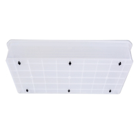 Boîte de rangement plastique transparent à vêtements sous le lit, capacité 34l, avec couvercles, super affaire