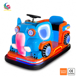 <span class=keywords><strong>Voiture</strong></span> tamponneuse électrique en forme d'éléphant pour enfants, véhicule de divertissement à batterie pour aires de jeux intérieures et centres commerciaux - Product Image 1
