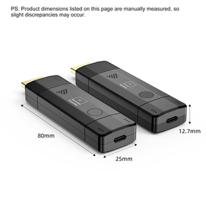 Émetteur et récepteur HDMI sans fil 50M, kit d'extension audio et vidéo HDMI sans fil 1080p, convertisseur de mise en miroir de l'écran de la télévision - Product Image 4