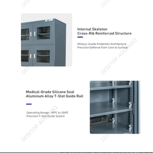 Yunboshi tự động công nghiệp khô Tủ 220V tĩnh điện chống bụi máy hút ẩm điện phương pháp sưởi ấm kiểm soát độ ẩm - Product Image 6