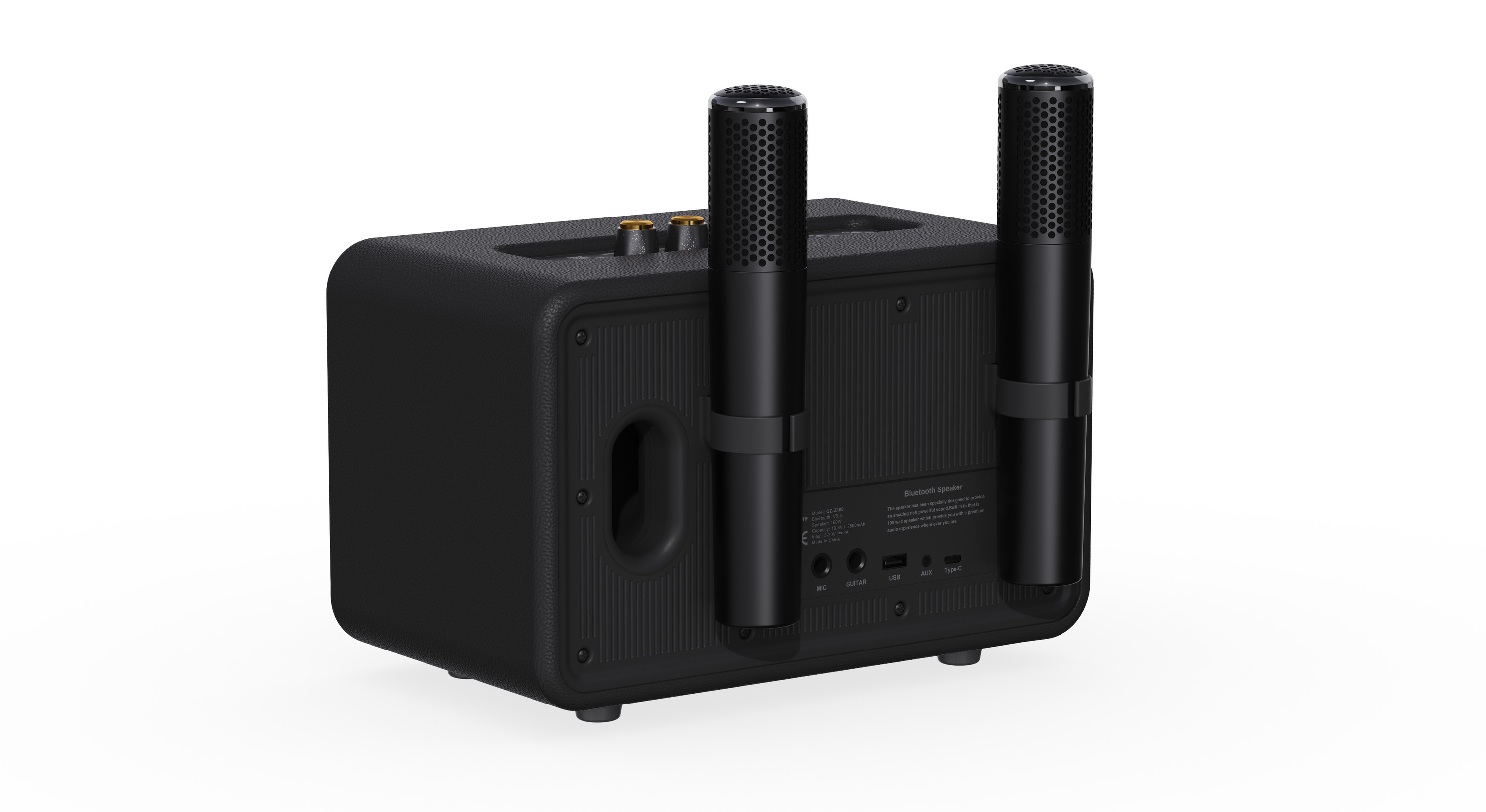 Ozzie Z9 50W Bluetooth Speaker - Mini Home Theatre Audio with