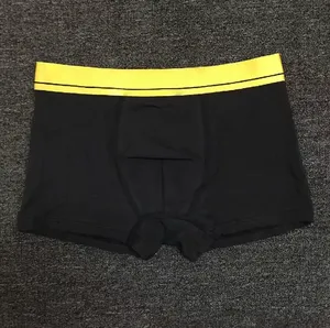 Calzoncillos bóxer de diseñador de lujo para hombre, talla M-2XL, ropa interior, pantalones cortos, calzoncillos con borde dorado, 5 colores - Product Image 3