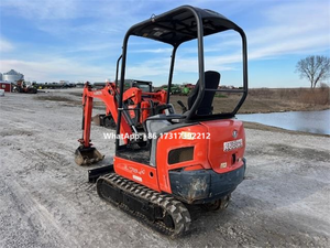 Excavatrice sur chenilles KX018-4 avec boîte de vitesses, moteur PLC, pompe et moteur - Haute efficacité - Garantie 1 an - Occasion à vendre à Shanghai - Product Image 3