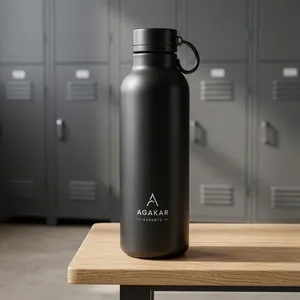 1000ml Stainless Steel <b>Water</b> <b>Bottle</b> Reusable Leakproof Sports Flask With Durable Design For Travel Outdoor <b>Gym</b> And Daily Use - Product Image 1