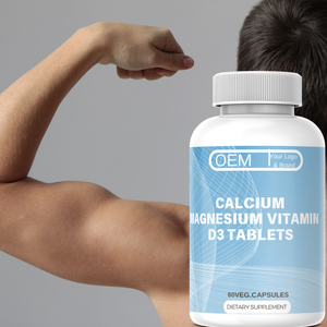 OEM integratore calcio magnesio e vitamina D3 compresse per il sostegno immunitariorecupero muscolare - Product Image 4