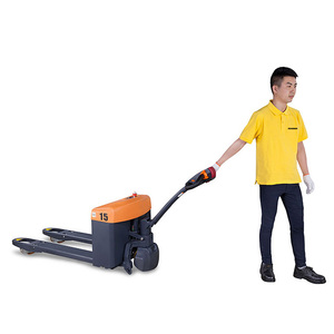 Hulkman חדש 1.5t 24v מיני הידראולי יד ידני טעינה עצמית tableחשמלית מעקה רגל מעקה מלגזה משאית חוות נמוכה - Product Image 2