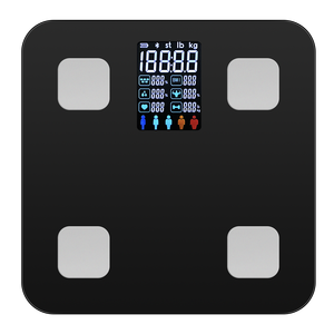 Balance de poids de haute qualité Bmi Balances de salle de bain intelligentes Balances électroniques de graisse corporelle avec application gratuite dans <span class=keywords><strong>Google</strong></span> <span class=keywords><strong>Play</strong></span> Apple Store - Product Image 1