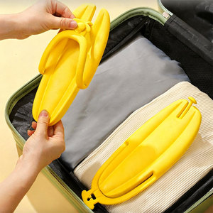 <strong>New</strong> Products <strong>2026</strong> Portable Folding Women's EVA Travel Disposable <strong>Flip</strong> <strong>Flops</strong> Anti-Slip Summer Steel Toe Banana Indoor Outdoor - Product Image 1