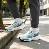 Chaussures de course pour hommes, baskets de sport personnalisées à lacets, respirantes, en maille Fly Knit, confortables, chaussures de sport