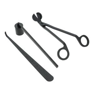 Engraved Industrial Stainless Steel Household Scissors Wholesale Bulk Custom Lighter Snuffer Black <b>Candle</b> Tool <b>Wick</b> Trimmer - Product Image 1