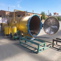 Autoclave industriel multifonctionnel Ritong pour le traitement du bois carbonisé par chauffage à l'huile, à contrôle automatique et haute pression