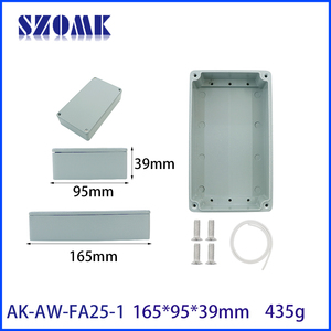 165x95x39mm Boîte d'extension électrique à montage à vis Boîtier étanche Ip65 Boîtes de jonction en aluminium moulé sous pression pour carte Pcb - Product Image 6
