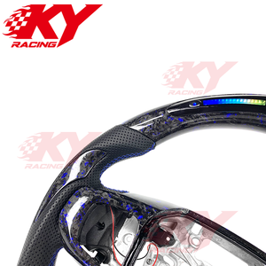 Volante Deportivo de Fibra de Carbono Forjado con LED Personalizado para Ford Ranger Raptor 2025, para F150, Mustang, Focus, Fiesta - Product Image 2