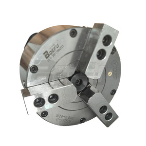 Mandrin pneumatique à trois mors Beidefu 160 mm, fixation pour tour en acier KS160, 3 mors CNC rotatif - Product Image 1