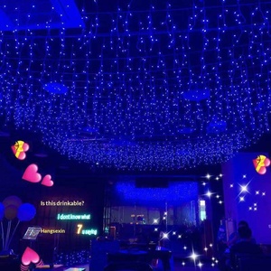 <span class=keywords><strong>Guirlande</strong></span> lumineuse LED en forme de cascade de glace, lumières de <span class=keywords><strong>ciel</strong></span> <span class=keywords><strong>étoilé</strong></span>, lumières décoratives de vacances pour l'extérieur, étanches IP44, 220V - Product Image 4