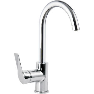 Mélangeur de lavabo à levier unique chromé série 4 Outil de tournage de qualité supérieure - Product Image 2