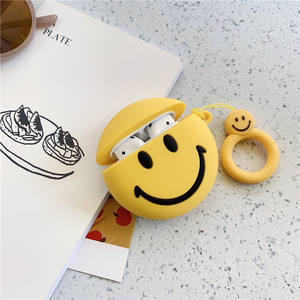 เคสสำหรับ <span class=keywords><strong>Airpods</strong></span> 1/<span class=keywords><strong>2</strong></span> /3,เคส Smile For <span class=keywords><strong>Airpods</strong></span> เคสหูฟังซิลิโคนนิ่มฝาครอบหูฟังสำหรับ <span class=keywords><strong>Airpods</strong></span> Pro สำหรับเด็กหญิง/เด็กชาย - Product Image 4
