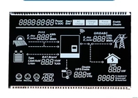 Pantalla para Internet de las Cosas con Retroiluminación LED Blanca, Brillo de 300cd/m2, Interfaz I2C, Tamaño Personalizable