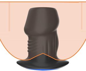 Tüm ağ en düşük fiyat Peep Hollow Anal genişletici kapaklı Anal Plug seks oyuncakları kadın ve erkekler için - Product Image 2