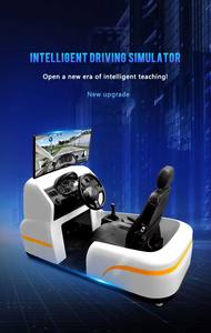 Asiento hidráulico Logitech y <span class=keywords><strong>volante</strong></span>, licencia de escuela de conducción interior, práctica, simulador de entrenamiento de conducción de automóviles para niños y adultos - Product Image 3