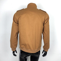Veste de travail robuste kaki pour homme |   Vêtements de travail industriels durables, coupe-vent, multi-poches, pour la construction et la réparation automobile