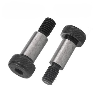 ISO 7379 Custom Carbon Steel Black Oxide M1.6 M2 M3 <strong>M5</strong> M10 12.9 Hexagon Hex Socket Cap Low Profile Head Shoulder <strong>Screw</strong> Bolt - Product Image 1