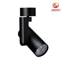 Projecteur COB motorisé intelligent à LED avec contrôle sans fil Casambi, en aluminium moderne, 20W/30W/40W, zoom 10-50, CRI95 2-4, blanc réglable, garantie 5 ans