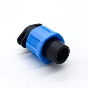 Connecteur pour tuyau d'égouttement 16mm Blue Lock Type Tape Tape <span class=keywords><strong>End</strong></span> <span class=keywords><strong>Plug</strong></span> - Product Image 4