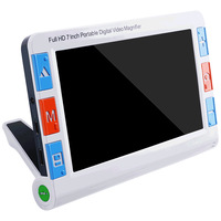 Full HD 7 Inch Screen Portable Digital Video Magnifier Electronic Low Vision Aid Low Vision Visual Aid E-reader Magnifier