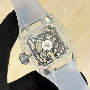 High-end Luxury Tourbillon 3502 Top-quality Transparent Crystal case <b>Skeletonized</b> Waterproof <b>Automatic</b> Mechanical Men's <b>Watch</b> - Product Image 5