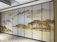 Paravent pliable moderne avec panneaux en MDF - Écran de confidentialité modulaire portable pour la maison, le salon, la chambre à coucher et les petits appartements