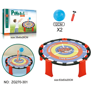 Disque Volant Extérieur en Plastique 2-en-1 et <span class=keywords><strong>Trampoline</strong></span> Gonflable sur le Thème du Sport, Jouet de Saut Amusant - Product Image 5