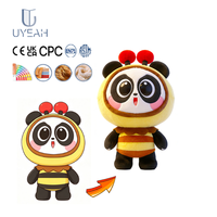 Uyeah OEM ODM CPC CE EN71 Peluches d'abeilles mignonnes personnalisées unisexes, design personnalisé, peluches d'abeilles miniatures, poupées en peluche, cadeaux pour enfants