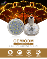 Ampoule LED AC24V E14 40mm, 20 pièces, colorée, pour décoration de parcs d'attractions, avec garantie 1 an, CRI90 Ra90, garantie commerciale
