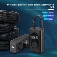 Tire Inflator Portable Smart Auto Mini Wireless Universal Fast Inflation Air Pump for Car Motorcycle Bicycle