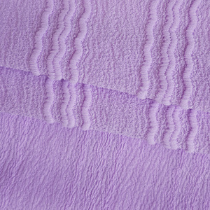 Usine personnalisée en gros 225gsm 100% Polyester vague Texture tricot Jacquard femmes vêtements tissu - Product Image 4
