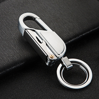 Porte-clés de voiture JOBON personnalisé avec logo, en alliage de zinc vintage de luxe, de haute qualité, 3 en 1, avec ouvre-bouteille, lumière LED, boîte cadeau